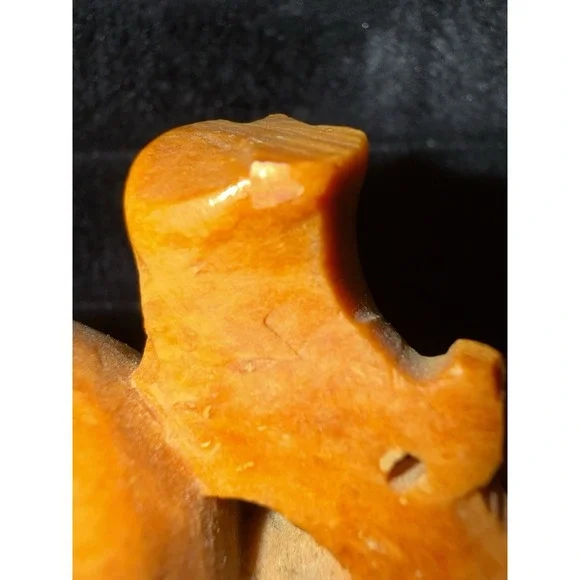 Chinese Soapstone Statue Carving Shou Lao God of Longevity Figurine 9.5" - Picture 8 of 10